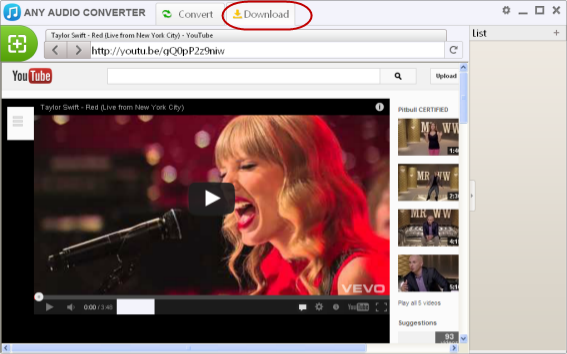 Download and Convert Vevo Video to MP3