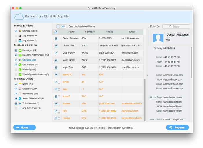 syncios data recovery full crack mac