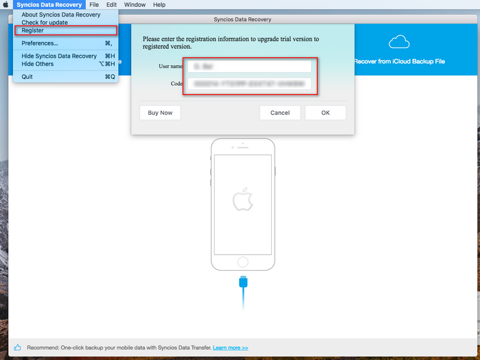 syncios data transfer crack mac