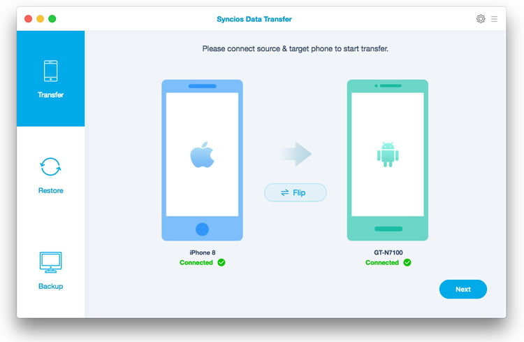 connect two devices