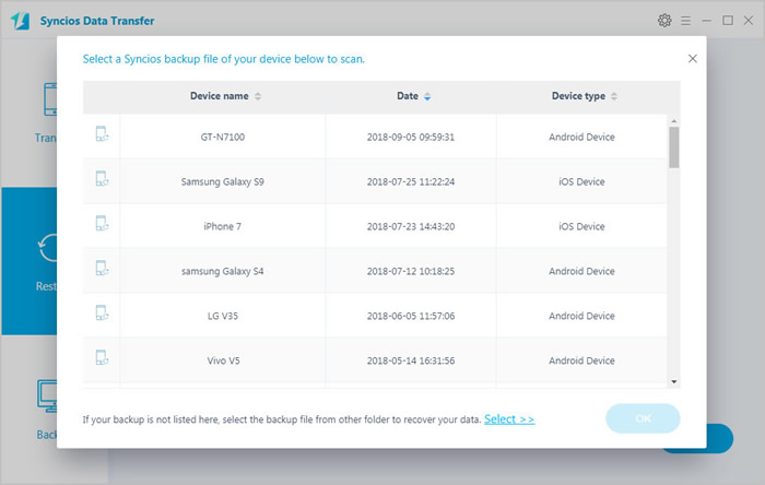 syncios data recovery windows phone