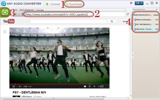 convert youtube video to wma