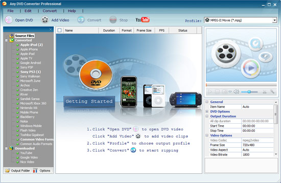 any video converter professional serial